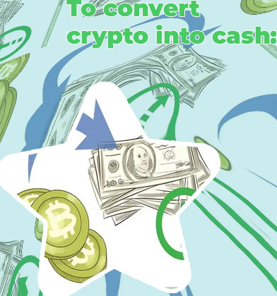 How to convert bitcoins to cash